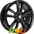 Momo Fast black matt 6.5x16" ET40 LK5 100 ML 72.3 Alufelgen 16 Zoll