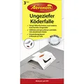 Aeroxon by BSI – Klebefallen – leistungsstark – zur Bekämpfung von Silberfischen – Kakerlaken – Cloportes – aktiv bis zu 6 Monate – ungiftig – 3 Stück geruchsneutral