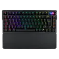 ASUS ROG Azoth Extreme RGB Gaming Tastatur mit 75% Layout - kabellose RGB Gaming Tastatur im Layout 75% mit Bluetooth und einem OLED Display zum ables