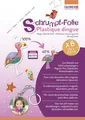 Glorex Schrumpffolie A4 transparent, 5 Bogen