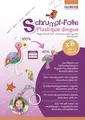 Glorex Schrumpffolie A4 transparent, 5 Bogen  Folie