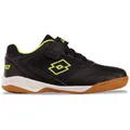Lotto Stylecode: 2600120K Whizzer K Unisex Kids Sportschuhe Black/Freaky Yellow 31
