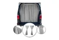 OMAC Autosonnenschutz Gardinen Sonnenschutz für Citroen Spacetourer Heckklappe Vorhänge Grau, 20 x 8 cm, (2-St), Sonnenschutz, Hitzeschutz, Faltbar,Aufrollbar