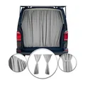Maß Gardinen Sonnenschutz für Citroen SpaceTourer Heckklappe Vorhänge Grau