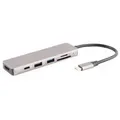 USB-C multiport Dockingstation, 6in1, HDMI, PD, Hub, SD