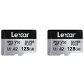 Lexar microSDXC Silver Plus UHS-1 V30 R205/W100MB/s - 2PACK 128 GB