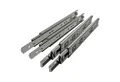 SO-TECH® Auszug Vollauszug Tragkraft 45 kg Längen 250 - 750 mm KV1-45-H45-NF (4 St), 2 Paar (4 Stück) KV1-45-H45-L750-NF 750 mm (eingeschoben)