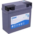 Exide GEL12-19 GEL Motorrad Starter-Batterie 12V 19Ah 170A