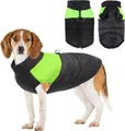 Hundemantel, Hundemantel Wasserdicht Hundejacke Winter Warme Jacke für Kleine Mittelgroße Große Hunde Hundebekleidung Hundepullover Wintermantel, 6XL, blau
