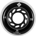 Usd Skates Team 4 Units Rad Silber 64 mm / 90A Silber 64 mm / 90A