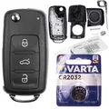 REPAIR Klapp Schlüssel Gehäuse für VW Golf UP Polo T5 Caddy Tiguan Beetle EOS