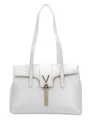 Valentino Damen Divina Sa Satchel, Platinfarben