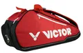 Victor Racketbag Doublethermobag 9115B (Schlägertasche, 2 Hauptfächer, Schuhfach) 2025 rot/schwarz