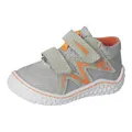 RICOSTA Jungen Kletthalbschuhe Patti, Baby und Kleinkinder Lauflernschuhe, Weite: Mittel, waschbar,Barfuß-Schuh, Sneaker, eukalyptus (530), 21 EU