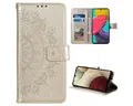 CoverKingz Handyhülle Hülle für Samsung Galaxy M33 5G Handyhülle Flip Case Cover Etui 16,72 cm (6,6 Zoll), Klapphülle Schutzhülle mit Kartenfach Schutztasche Motiv Mandala
