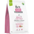 BRIT CARE Dog Sustainable Adult Kleine Rassen Huhn & Insekten 3kg