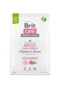 BRIT Care Dog - nachhaltiges Adult Small Breed Chicken & Insekt - Dry Dog Food - 3 kg