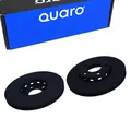 2x QUARO BREMSSCHEIBE Vorne für  AUDI A100 A4 A6 VW  PASSAT SEAT EXEO 288X25MM