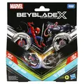Hasbro G0288 Beyblade X Marvel Collab Spider-Man 3-60F vs. Venom 3-80N