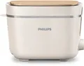 PHILIPS Toaster "HD2640/10 Eco Conscious Collection", weiß (seidenweiß matt)