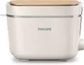 Philips Toaster Eco Conscious Edition - 2 Toastschlitze, 8 Stufen, Seidenweiß