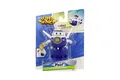 Super Wings - Transformations-Flugzeug Paul in Blau-Weiß, ca. 12 cm große Spielfigur für Kinder, verwandelbares Spielzeug-Flugzeug und Roboterfigur