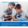Tapo TP-Link C200C 360°-WLAN-Überwachungskamera für den Innenbereich, 1080P, Nachtsicht, Bewegungserkennung, Zwei-Wege-Audio, kompatibel mit Ale...