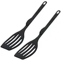Westmark 2 Pfannenwender, Länge je: 28,3 cm, Kunststoff, Flonal, Schwarz, 203522E3