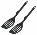 WESTMARK Pfannenwender 2 Stk., Pfannenwender, Länge je: 28,3 cm, Kunststoff, Flonal, Schwarz