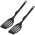 Westmark 2 Pfannenwender, Länge je: 28,3 cm, Kunststoff, Flonal, Schwarz