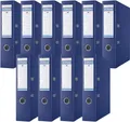 Donau Premium A4 Segregatoren, 7,5 cm, Blau, 10 Stück