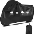 Wasserabweisende Motorrad Abdeckung Atmungsaktiv UV Schutz Regen Schnee Staub