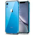 CoolGadget Rugged Handyhülle für iPhone XR Rugged Case, stoßdämpfende TPU Hülle Transparent Klar, kompatibel mit iPhone XR (6,1 Zoll)