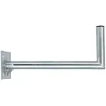 PremiumX 60cm Wandhalter mit Verstrebung Stahl verzinkt Ø 48mm Winkel Wand-Halterung für Satelliten-Schüssel SAT-Antenne
