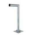 PremiumX 60cm Wandhalter mit Verstrebung Stahl verzinkt Ø 48mm Winkel Wand-Halterung für Satelliten-Schüssel SAT-Antenne