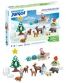 PLAYMOBIL JUNIOR | nachhaltiger Adventskalender für Kinder ab 1 Jahr | Schneeweihnacht | aus über 90% biobasiertem Kunststoff für sicheres Spielen | 70297