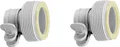 Intex Adapter B grau / im Doppelpack