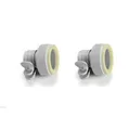 2 Stück Intex Adapter B 32mm auf 2" Zoll 38mm auch Bestway Pool Spezialadapter