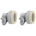 2x Adapter B für Schläuche 32mm bis 38mm Schlauchadapter Spezialadapter INTEX