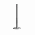 Rubbermaid Commercial Products Smoker’s Pole | Standaschenbecher für Draußen, Wetterfest | 104 cm, Silber