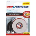 tesa Montageband POWERBOND ULTRA STRONG doppelseitiges Klebeband 19,0 mm x 1,5 m, 1 Rolle