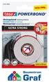 tesa Powerbond ULTRA STRONG doppelseitiges Klebeband 1,5 m x 19 mm /#870715
