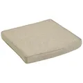 Sitzkissen Ninja aus strapazierfähigem Olefin-Stoff, klassisch, beige, bequem für Gartenstühle