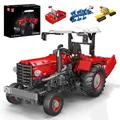 Mould King 17064 Mehrköpfiger Traktor ferngesteuert Klemmbausteine 1857+pcs Spie
