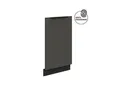 Frontblende für vollintegrierten Geschirrspüler 45 ARIA Graphite + Schwarz matt