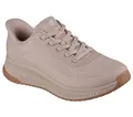 Skechers Damen Bobs Squad 4 Staple Look Slip-InTurnschuhe, Natural Mesh, 38 EU