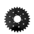 28T Bicycle Fixed Sprocket for Brake Disc Mount Big Chain Wheel for Fixed Gea...