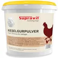 Supravit Kieselgur für Hühner 4kg | Kieselgur Pulver Einstreu für Hühnerstall | Diatomeenerde Pulver für Hühner & Geflügel | mineralischer Feuchtigkeitsbinder Stallstreu für trockene Stallhygiene