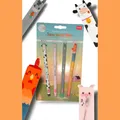 Legami Gelstifte Set Farm Sweet Farm 4-tlg. Erasable Pen, Kuh Schwein Esel Hahn