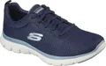 Skechers Flex Appeal 4.0 - Brilliant View - Navy / Blau Textil Größe: 40 Normal